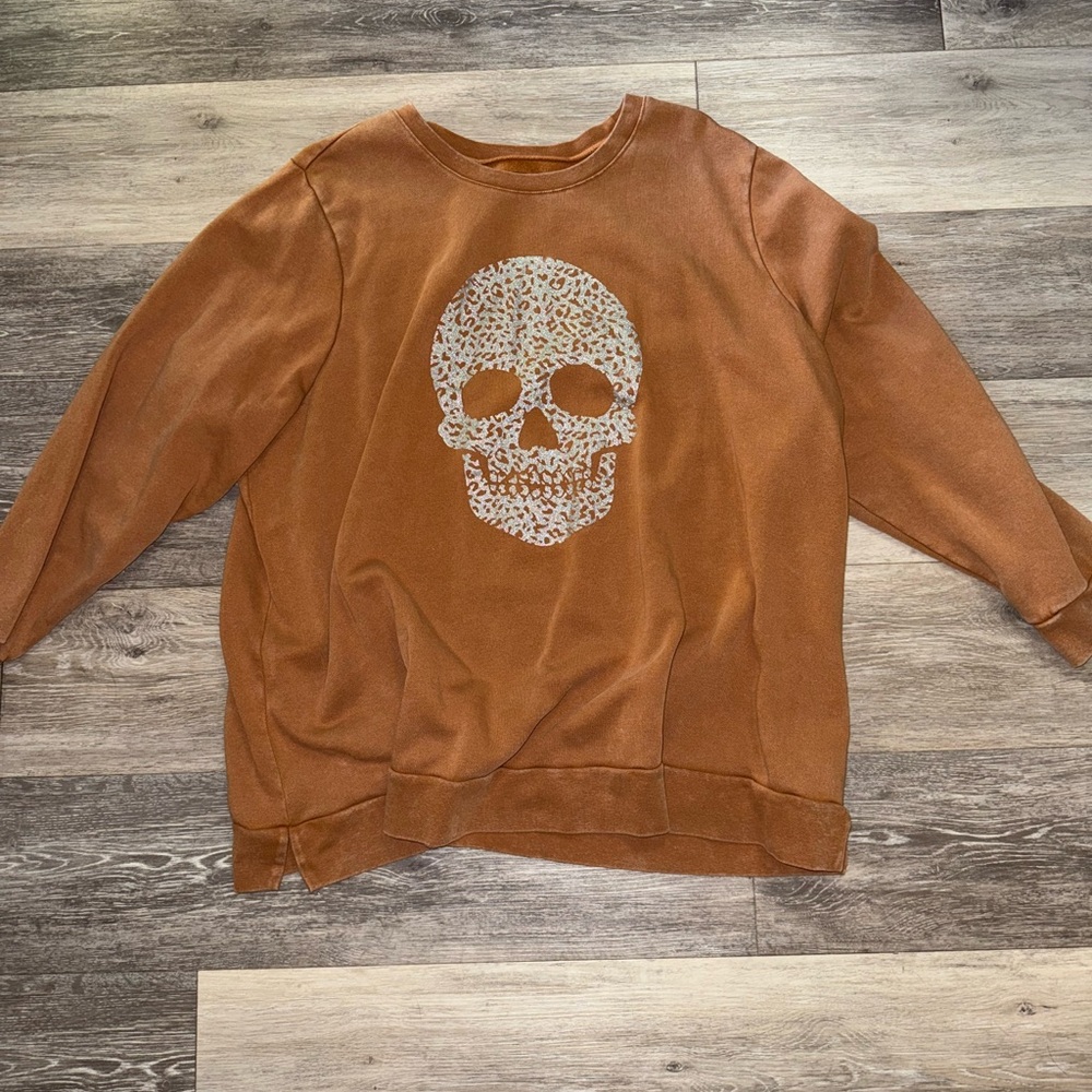 Lane Bryant Tan Sweatshirt